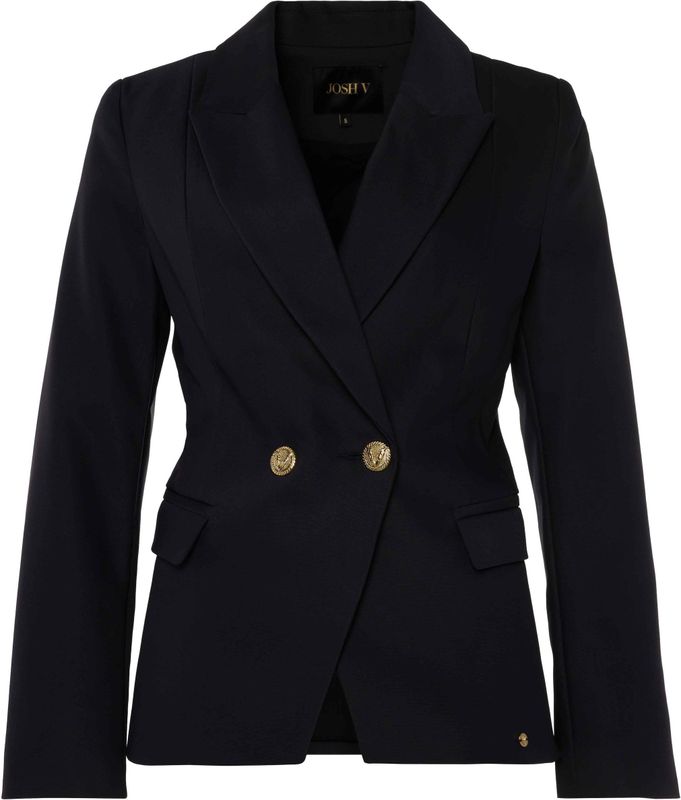 JV - Zoya - Blazer - Black - Stretch Kwaliteit