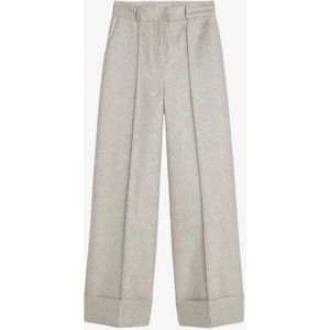 Josh V - Jagger - Pantalon - Grey Silver - Wide Leg, Gerecycled Polyester, Wol, Glitter
