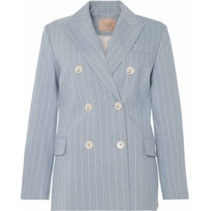 Josh V Blazer - Blauw - Elegante Stijl voor Zakelijke en Vrijetijdskleding