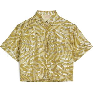 Josh V Blouse Korte Mouw ZIYA - Groen