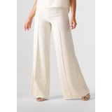 Viva Pantalon - White - Wijd Uitlopende Pijpen