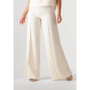 Viva Pantalon - White - Wijd Uitlopende Pijpen
