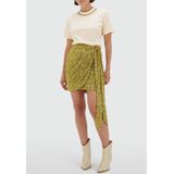 Josh V - Rosina Top - Light Ecru - Aangesloten Top - Korte Mouwen