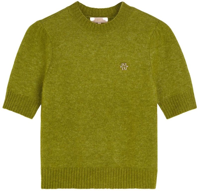 JOSH V - Wollen Top - Groen