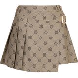 Josh V - Isadee - Plooirok - Beige/Black