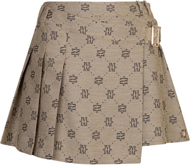 Josh V - Isadee - Plooirok - Beige/Black