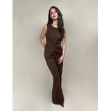 Josh V - Kiro Gilet - Donkerbruin - Damesgilet