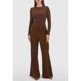 JOSH V - KORIEN - Flared Pantalon - Bruin