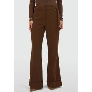 JOSH V - KORIEN - Flared Pantalon - Bruin