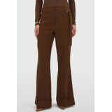 JOSH V - KORIEN - Flared Pantalon - Bruin