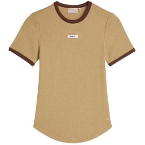 Josh V - Cody - T-shirt - Lichtbruin Melange