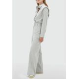 JOSH V - Robin - Jumpsuit - Light Grey Melange - Oversized