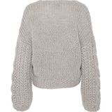 Fayenna - Cardigan - Warm Grey Melange