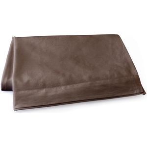 Laken Katoen Perkal - taupe 240x275 - lits jumeaux