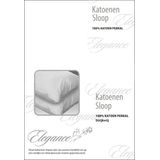 Kussensloop Hotelsluiting Percal Katoen - wit 60x70cm - Kussenslopen set van 2 stuks