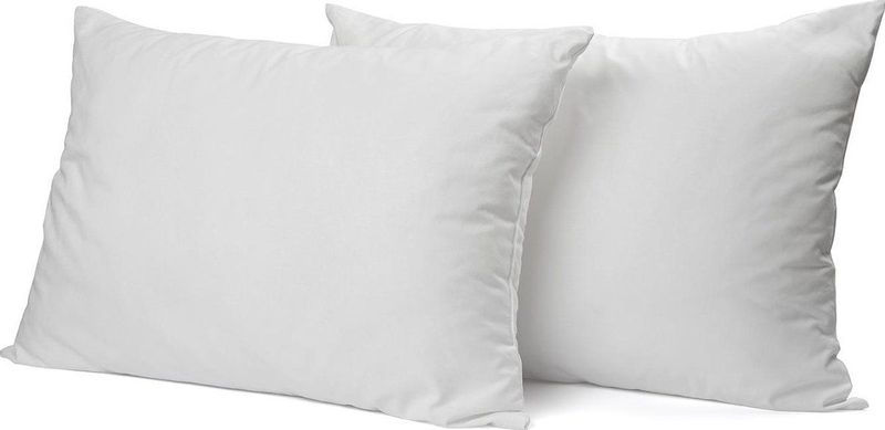 Kussensloop Hotelsluiting Percal Katoen - wit 60x70cm - Kussenslopen set van 2 stuks