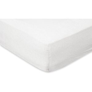 Molton Hoeslaken Matrasbeschermer 100% Katoen - 140x200cm - Matrashoes - 210 gr/m2 geruwd katoen