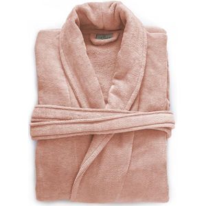 LINNICK Pure Badjas Velours light pink XL