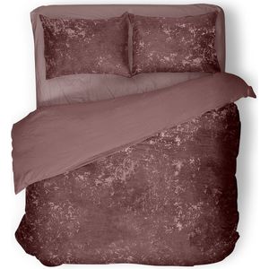 Eleganzzz Dekbedovertrek Crushed Velvet Rose Dekbedovertrek % Velvet dekbedovertrekken