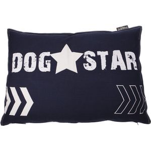 Lex & Max Dogstar - Hondenkussen - Donkerblauw - 100x70cm