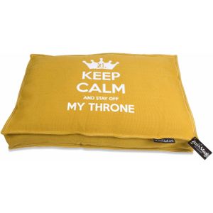 BOXBED KEEP CALM 75X50 HONEY YELLOW