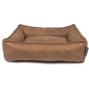 Lex&Max Alaska lederlook - Hondenmand - XL 120x85 - Cognac