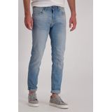 Cars Jeans - Heren Jeans - Heren Blauw - Katoen - Blast-Bleached Used