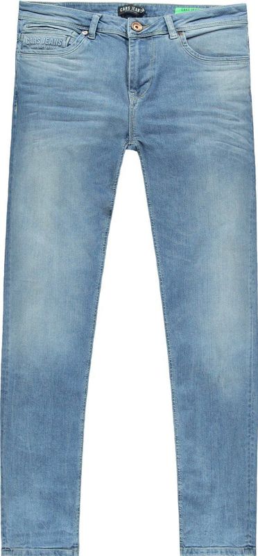 Cars Jeans - Heren Jeans - Heren Blauw - Katoen - Blast-Bleached Used