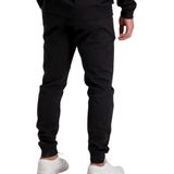 Broeken - Zwart - Katoen - Verstelbare Taille - Loose Fit