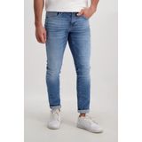 Bates - Slim Fit - Jeans - Blauw - Power Stretch