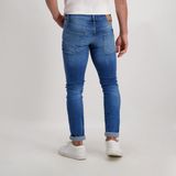 Bates - Slim Fit - Jeans - Blauw - Power Stretch
