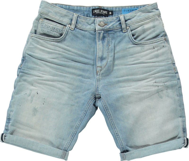 Cars Jeans - Korte spijkerbroek - Flasher - Porto Wash