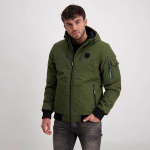 CARS Jeans Jassen CHESHAM Nyl.Taslon Army