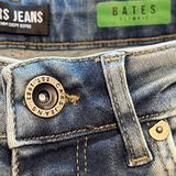 Bates - Slim Fit - Jeans - Blauw - Power Stretch