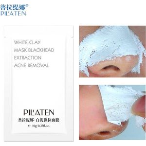 5 x Pilaten Klei Masker / White Clay / Witte Klei Masker
