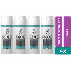 Axe - Apollo - Anti-Perspirant - Voordeelverpakking 4 x 150 ml