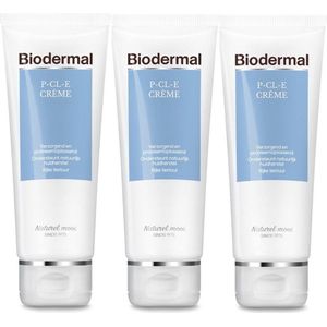 Biodermal P-CL-E Crème Tube - Dagcrème - 3 x 100 ml