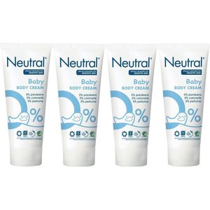 Neutral Baby Crème 4 x 100 ml Voordeelverpakking