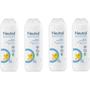Neutral Baby Shampoo 4 x 250 ml Voordeelverpakking
