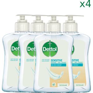 Dettol Handzeep - Gevoelige Huid - 250ml x4