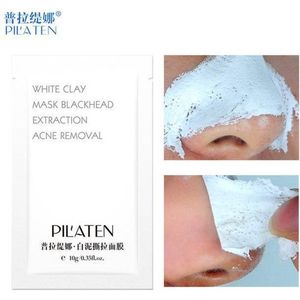Pilaten Kleimasker 5 Stuks - White Clay Pilaten Mask - Masker -  Mee-eters