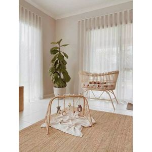 House of Tods - Wiegjes - Unieke - Handgemaakte - Wieg - Rotan -Baby's - Duurzaam - Inclusief Matras - Exclusief - Babykamer