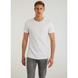 T-shirt BASE-B Wit (5211 357 007 - E10)