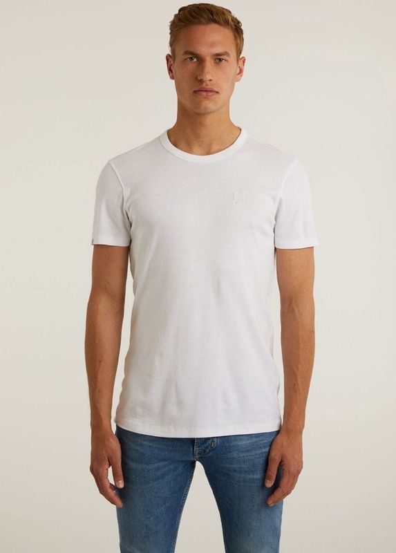 T-shirt BASE-B Wit (5211 357 007 - E10)