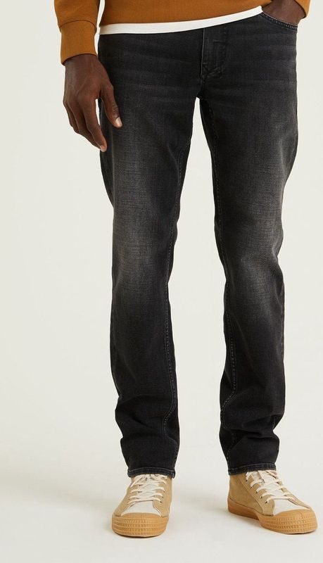CHASIN' - Heren Jeans - Relaxte Fit Jeans - Iron Onyx - Zwart