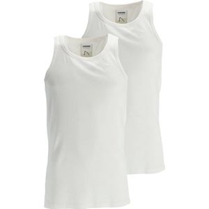 CHASIN' - Heren Slim Fit - Top - Tank-B 2-Pack - Wit