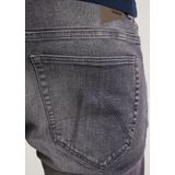 Crown James - Grijs - Tapered Fit Jeans - Heren - 5-pocket