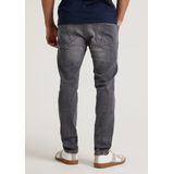 Crown James - Grijs - Tapered Fit Jeans - Heren - 5-pocket
