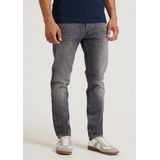 Crown James - Grijs - Tapered Fit Jeans - Heren - 5-pocket