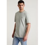 CHASIN' - Heren Regular Fit - T-Shirt Afdrukken - Shore - Midden Groen